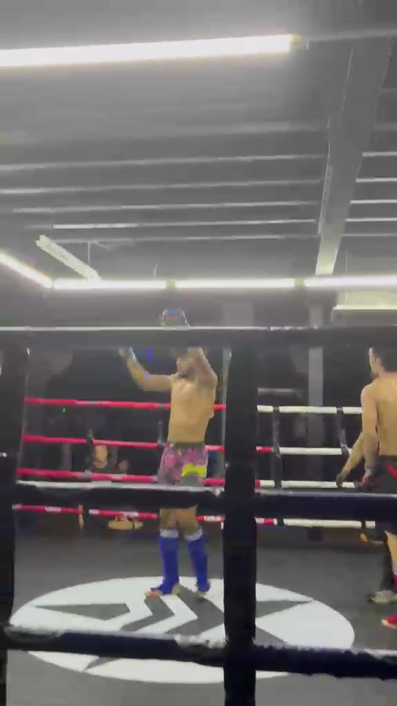 Zahid Mudasser 奪冠時刻 Championship moment at Crown Strike MMA